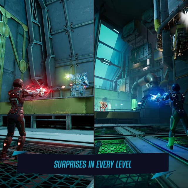 Detalle 2 de Split Fiction Switch 2 (Code In A Box) — English co-op split-screen adventure for two players