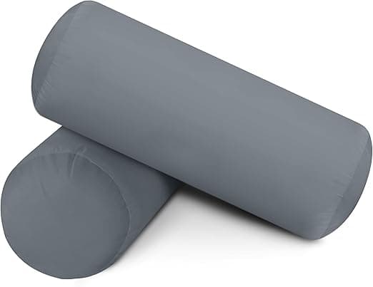 Detalle de Utopia Bedding Almohada Cilíndrica 15x40 cm (2 Unidades) 💤