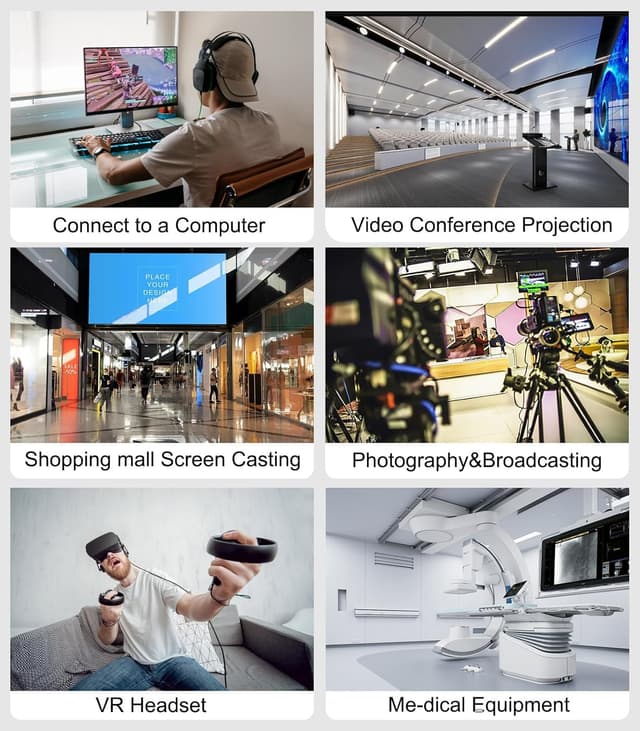 Thumbnail 6 de THANDBLE 10K 8K HDMI 2.1 Cable (6.6 ft, 48Gbps) for 8K@60Hz, 4K@120Hz, eARC & DTS:X