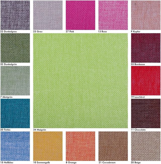 Detalle 2 de DEKO AS Tischläufer 5 m Leinenoptik