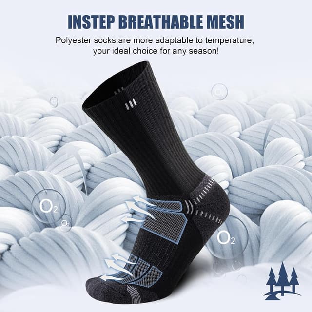 Detalle 2 de Circorld wicking crew socks 5 pairs