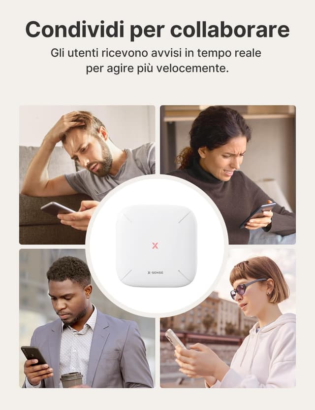 Detalle 2 de X-Sense SBS50 hub smart home Wi-Fi 2,4 GHz