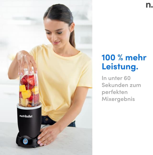 Thumbnail 4 de Nutribullet Pro 1200 Mixer 1200 W schwarz