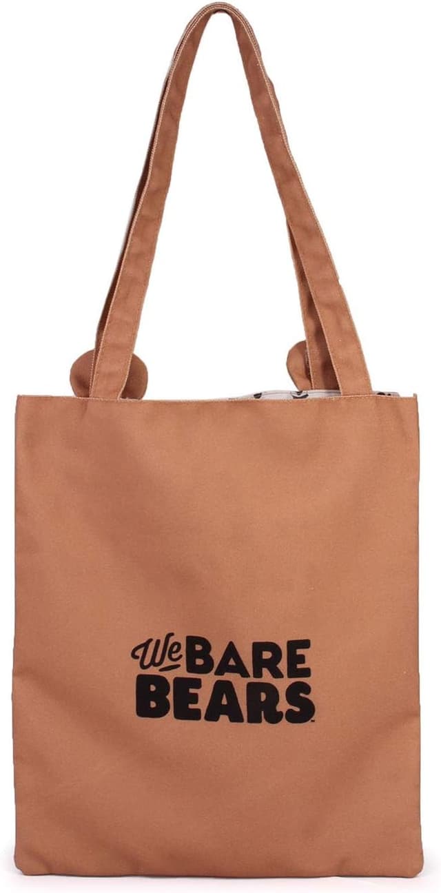 Thumbnail 2 de We Bare Bears Bolsa de Compra Osos Pardo 33x40 cm 🐻