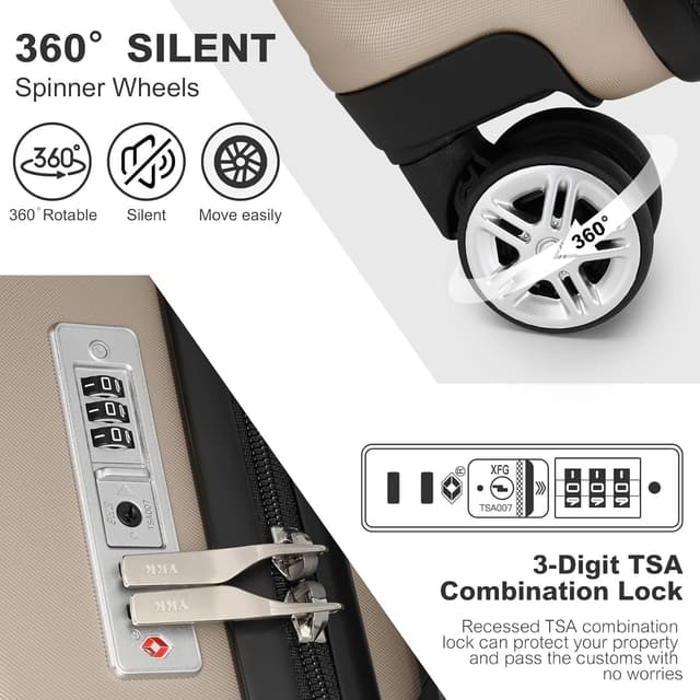 Detalle de KONO Koffer Handgepäck 37L