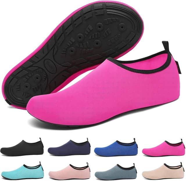 Detalle de SAGUARO Scarpe da Scoglio ad asciugatura rapida con 7 fori di drenaggio (rombi) Gr. 36-47