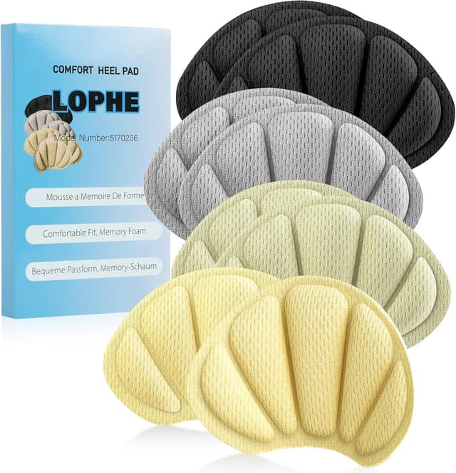 Detalle de LOPHE 4 paires de protège-talons avec mousse à mémoire de forme