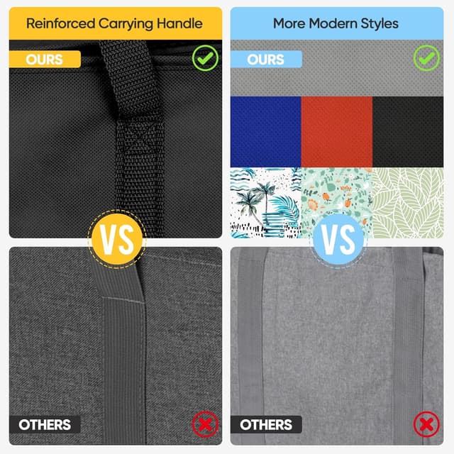 Thumbnail 6 de BALEINE 2Pk Insulated Grocery Bag 16x13x9 🛍