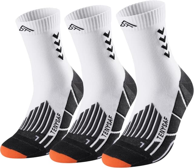 Thumbnail 6 de Compression Crew Running Socks 3-Pack athletic socks