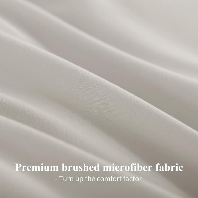 Thumbnail 4 de Aisbo Double Duvet Cover Set 50x75cm reversible bedding