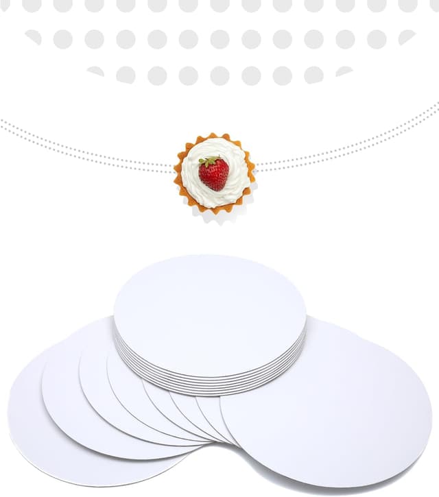 Thumbnail 1 de Kuchenbretter rund 33 cm, 25 Stück