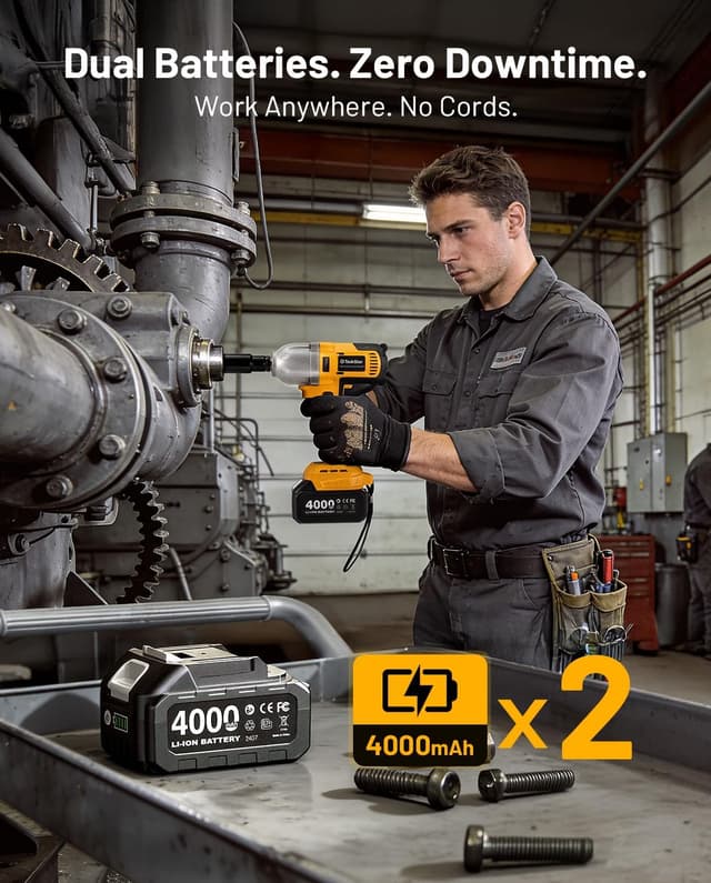 Thumbnail 2 de TaskStar 1/2 Impact Wrench 1200 N·m