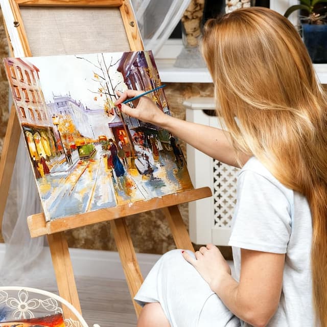 Detalle 2 de RITOLLO Canvas painting panels 12 pack