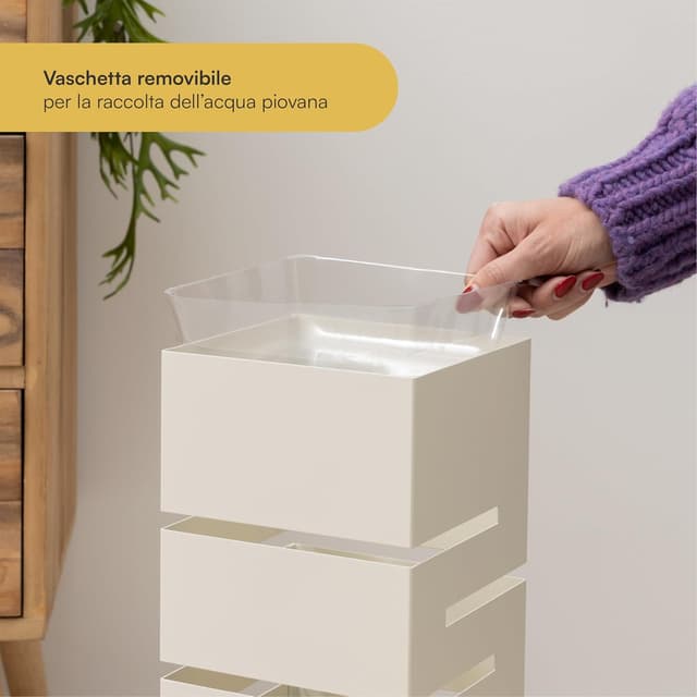 Thumbnail 4 de Baroni Home Portaombrelli Design Moderno 15,5x15,5x49 cm ☂