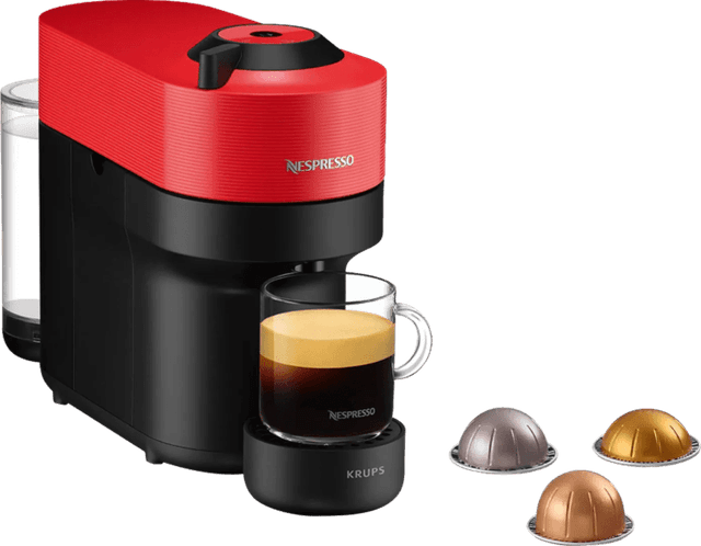 Imagen de Krups Nespresso Vertuo Pop XN9205 Spicy Red en OfertitasTOP