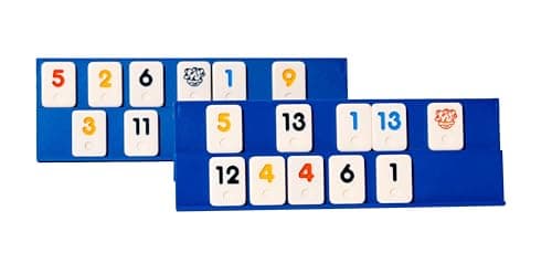 Thumbnail 6 de Aquamarine Games Travel Rummy 106 fichas 🎲