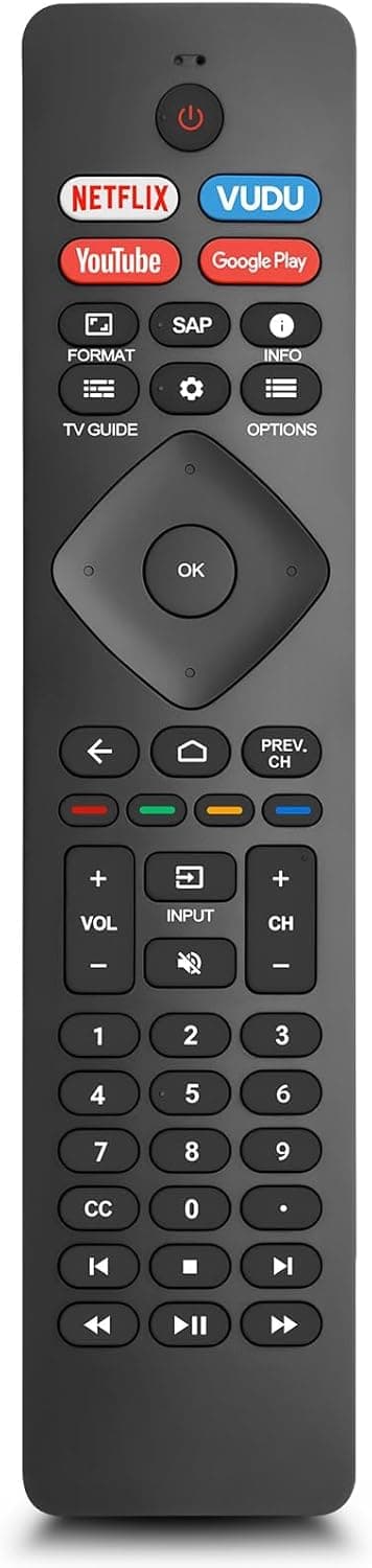Detalle de TOPKIND Philips TV remote replacement
