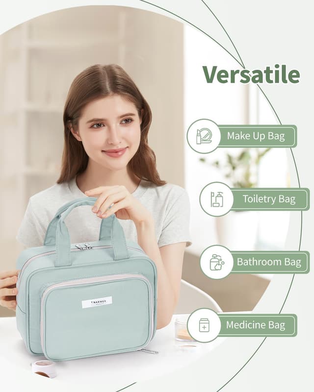 Thumbnail 6 de Narwey Full Size Toiletry Bag Mint Green