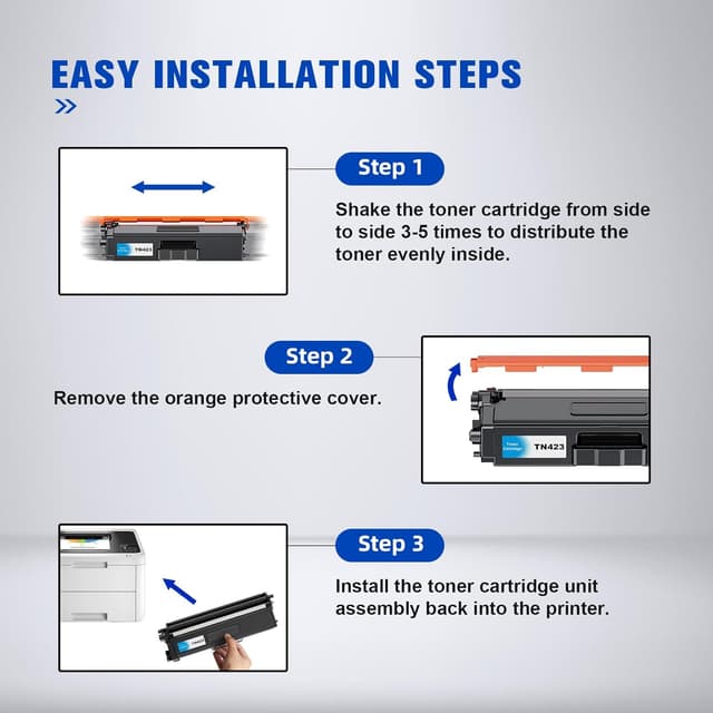 Thumbnail 5 de TN423 Compatible Toner Cartridge 4-pack 🖨