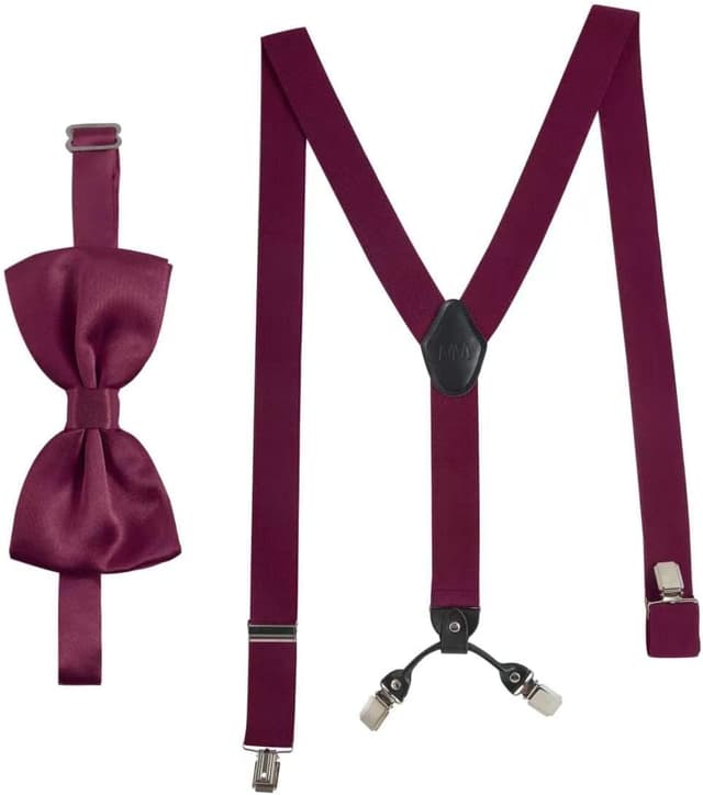 Thumbnail 6 de Bretelles Massi Morino avec nœud papillon