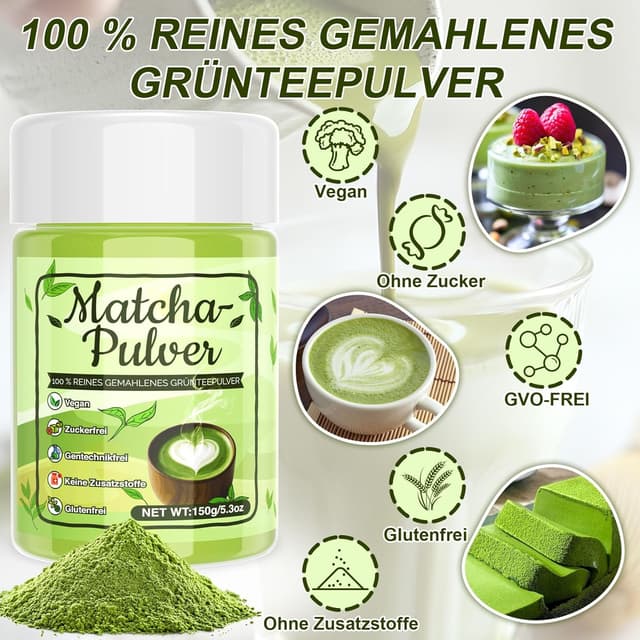 Thumbnail 1 de Matcha Pulver 150 g 🍵