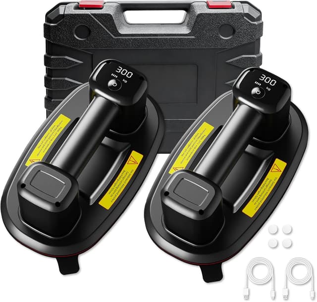 Imagen de JUYLTOOL 2er-Set 26cm Akku Saugheber 300 kg đź› en OfertitasTOP