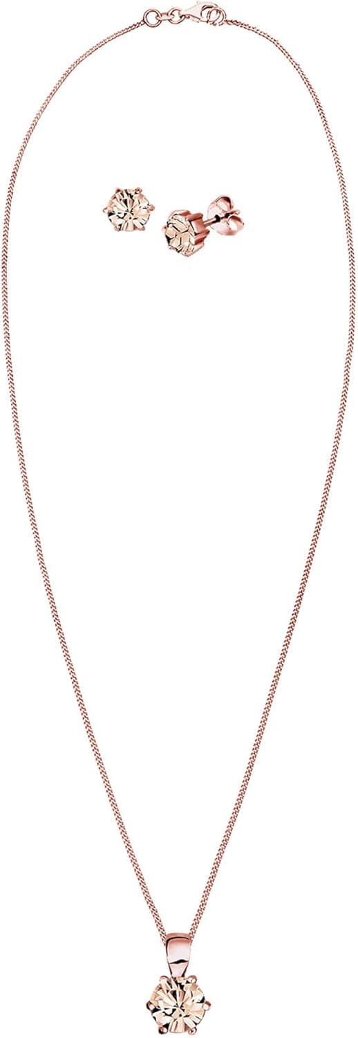 Detalle de Elli Schmuckset Rosé Silber 925
