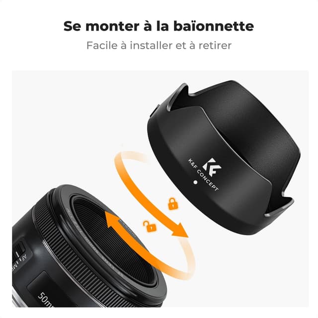 Thumbnail 2 de K&F CONCEPT ES68 II Pare-Soleil