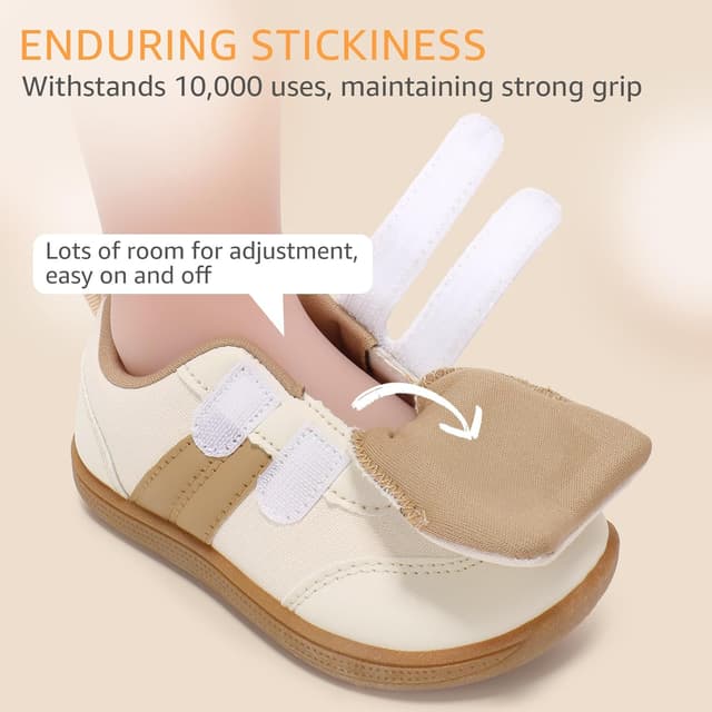 Detalle de STQ Kids Wide Toe Box Zero Drop Barefoot Trainers (Toddler & First Walking Shoes)