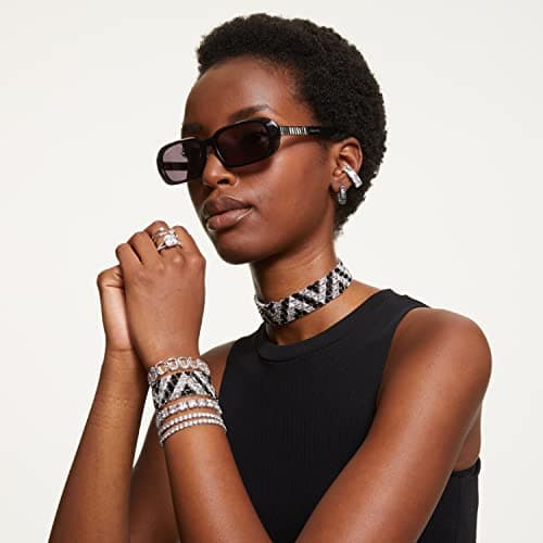 Thumbnail 4 de Swarovski Pulsera Millenia blanca pequeña, talla cuadrada 💍