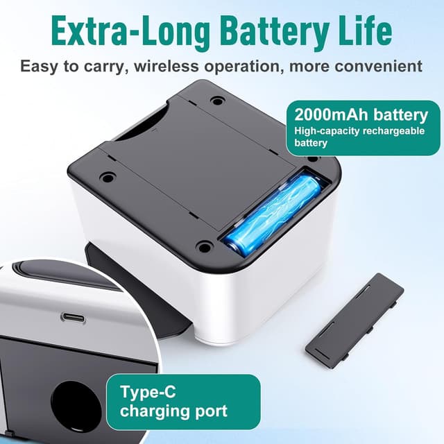 Detalle de LAMZZP Automatic Card Shuffler (1–2 Decks) – Dual Mode, Rechargeable, Low-Noise Portable Shuffler