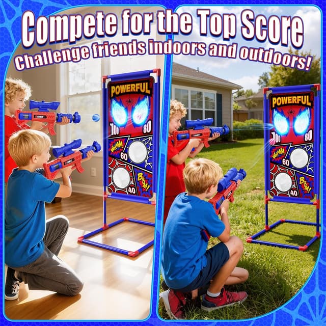 Thumbnail 5 de Shooting Game Toys 2 Air Blaster Set 24 balls