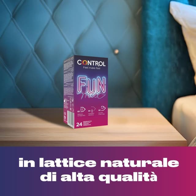 Thumbnail 3 de CONTROL Fun Mix 24 preservativi sottili
