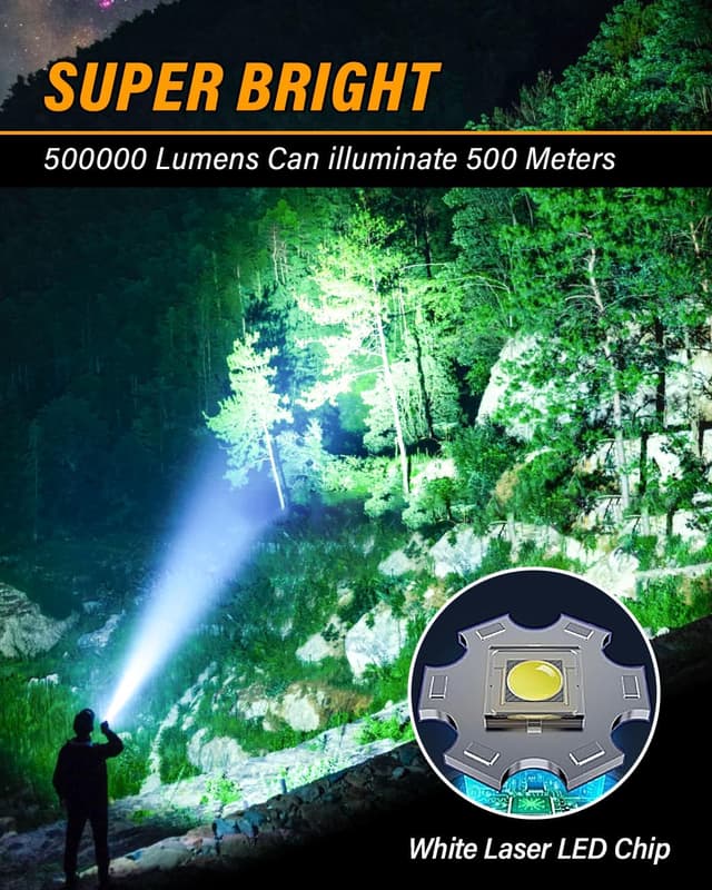 Thumbnail 1 de Akdomart AK-01 Torcia 5000mAh potente 🔦