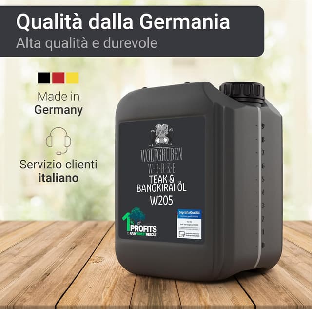 Thumbnail 4 de WO-WE W205 Olio di Teak Bangkirai 10L