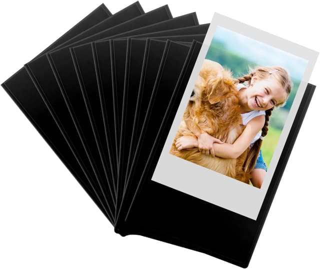 Detalle de VINATO Cadre Photo Magnétique Frigo Noir 9,3x6,3 cm