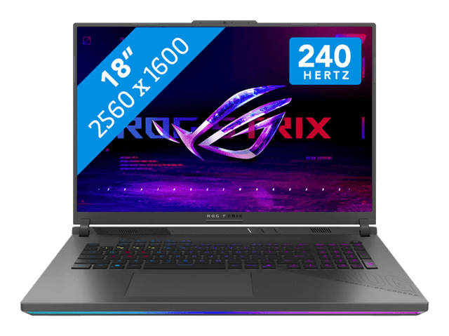 Detalle de ASUS ROG Strix G18 18" AMD Ryzen 9 32 GB RAM