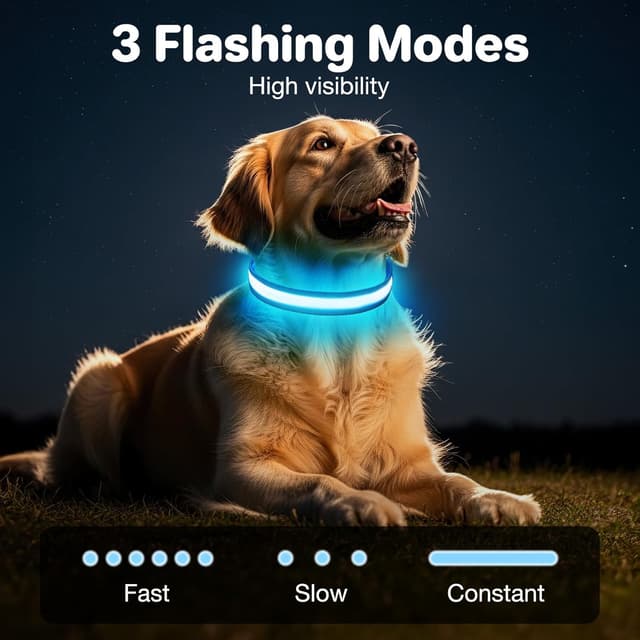 Thumbnail 3 de CAWJUG Dog Light up Collar