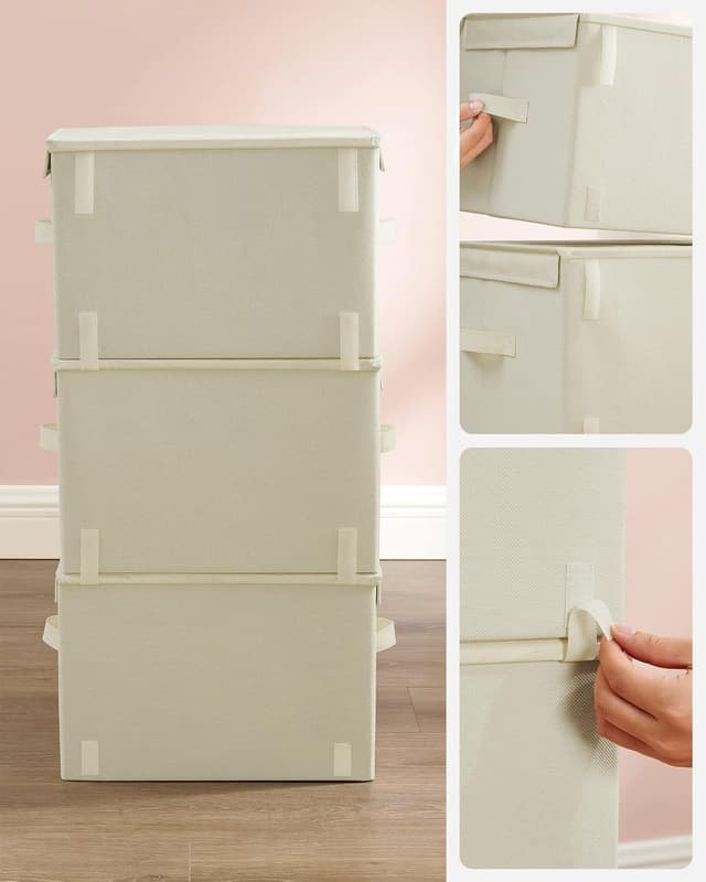 Thumbnail 6 de SONGMICS Aufbewahrungsbox Kinder 3er Set 38 x 35 x 25