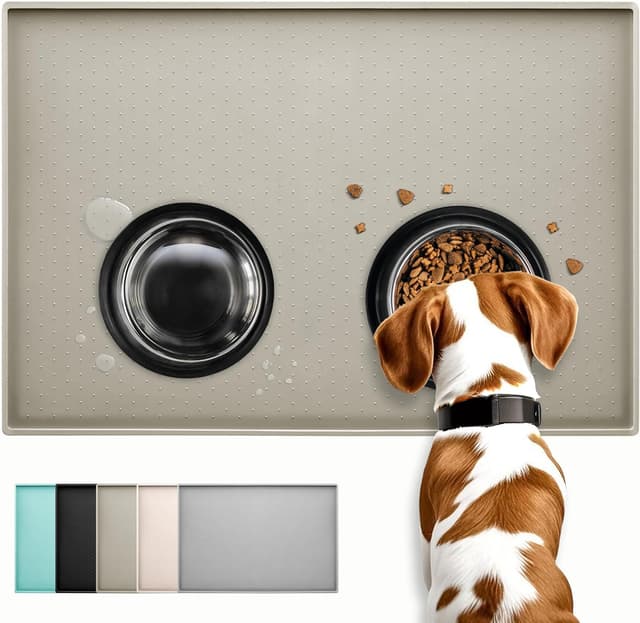 Detalle de Conlun Futtermatte für Hunde und Katzen 60 x 40 cm