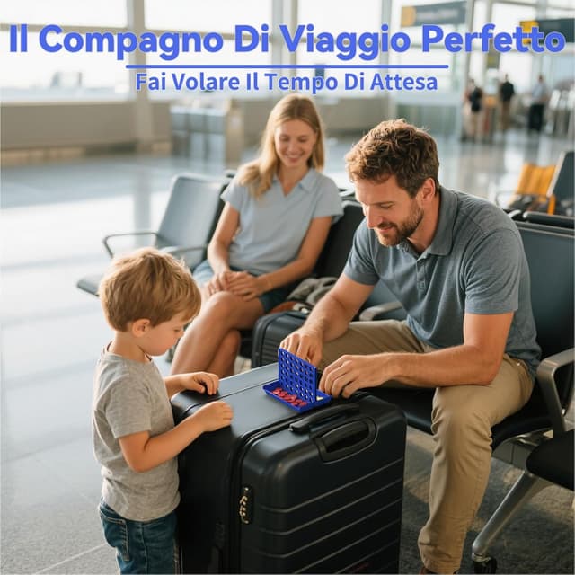 Detalle de Pup Go 4 in Linea Mini per bambini 3+ (gioco di strategia portatile da viaggio)