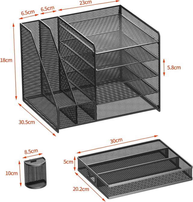 Thumbnail 5 de Restorgan Desk Organiser 5-tier tray organiser 🗂
