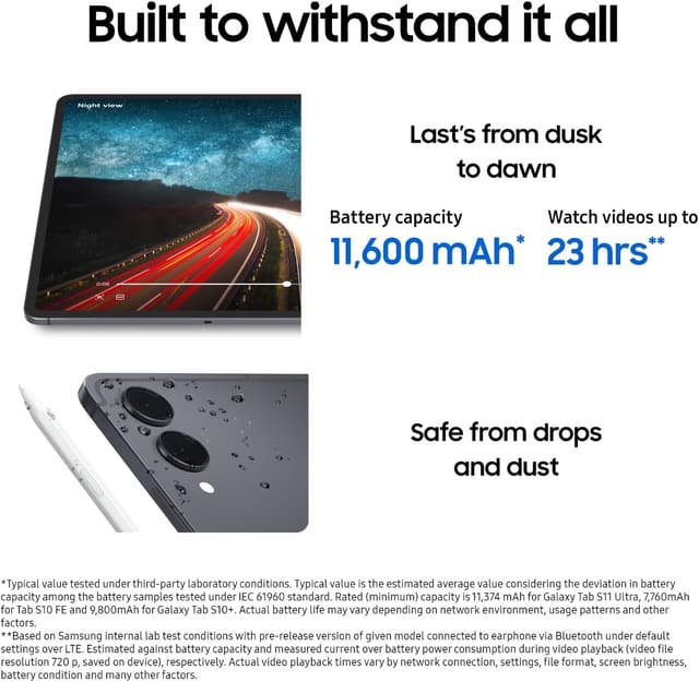 Detalle de Samsung Galaxy Tab S11 Ultra 256GB