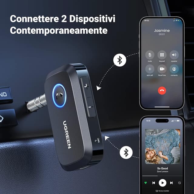 Thumbnail 4 de UGREEN Ricevitore Bluetooth 6.0 con Jack 3,5 mm