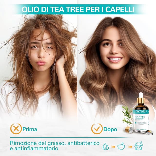 Detalle de ENYORLI Tea Tree olio essenziale 100 ml
