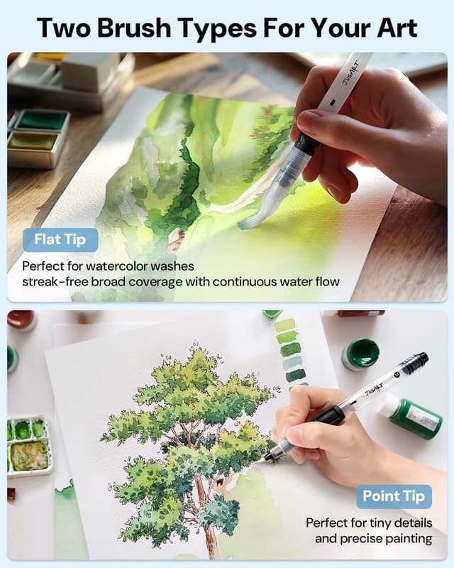 Detalle de JusArt Water Brush Pens 6 Pack