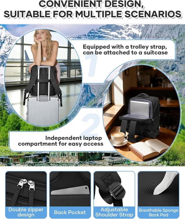 Detalle de BJLFS Zaino Ryanair 40x30x20 sottovuoto