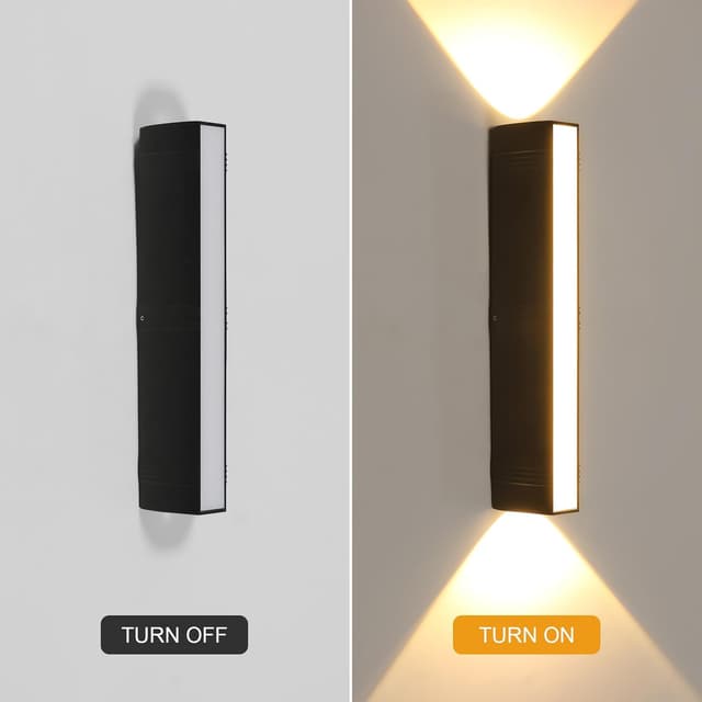 Thumbnail 6 de Comely 19W Applique da parete LED impermeabile per esterni e interni