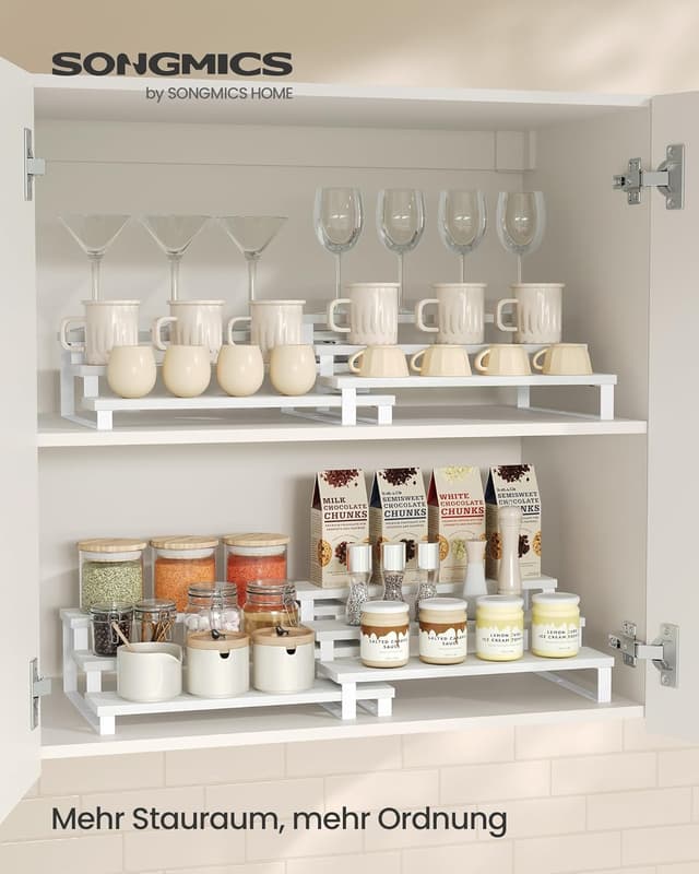 Thumbnail 1 de SONGMICS KCS116W01 Gewürzregal 3 Ebenen