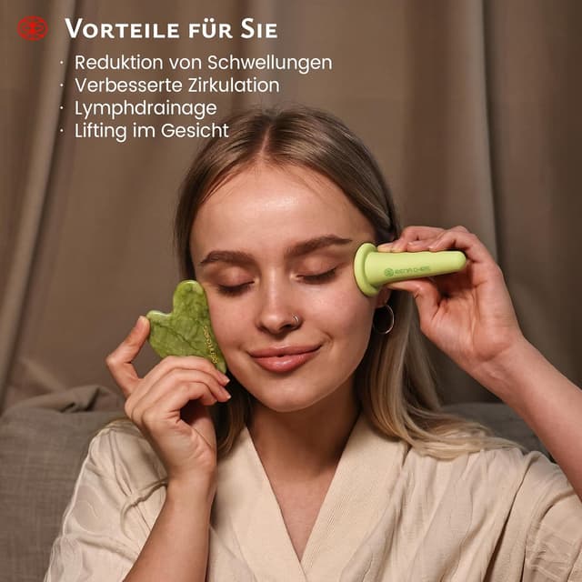 Detalle 1 de Rena Chris Ventosaterapie Set 2 Silikon-Gläser